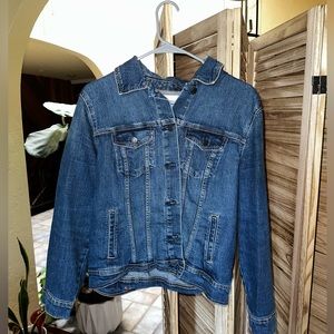 Old Navy Fitted Denim Jacket